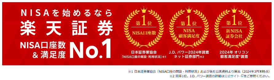 楽天証券　NISA