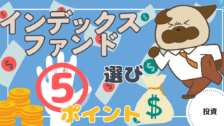 アイキャッチ画像 - 【何を見て選ぶ？】インデックスファンド選びのポイント5つについて解説！