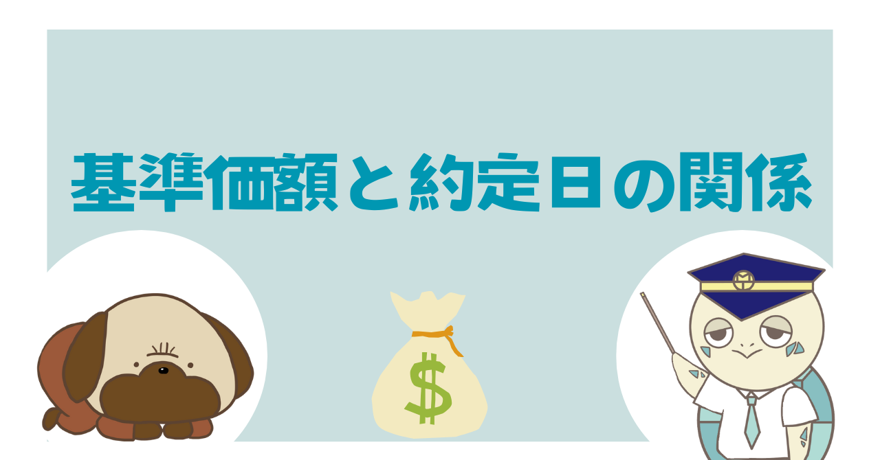 基準価格と約定日の関係